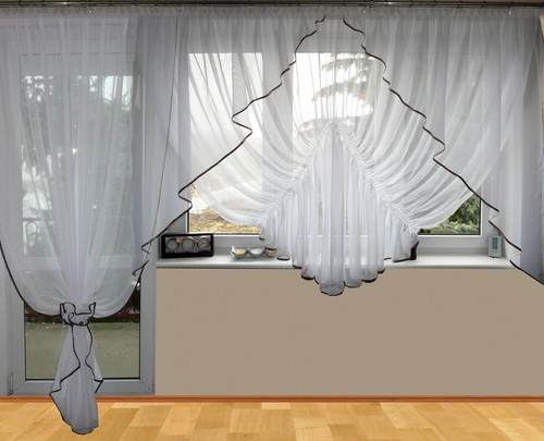 Moderne fertiggardine aus - moderne,