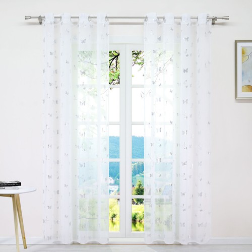 Transparent gardinen stores - transparent,