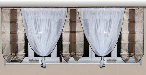 Fertiggardine aus voile - aus,
